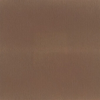 Medium-brown leather sample with vertical grain, matte finish, and dense fibrous texture; studio lighting highlights natural material.